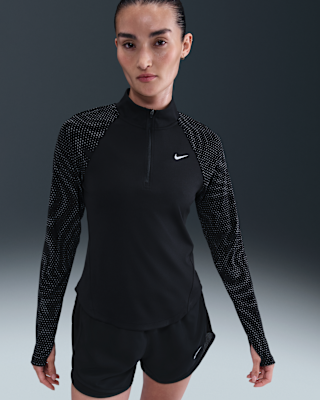 Nike Tempo Flash Women's Dri-FIT 1/4-Zip Running Top. Nike ID